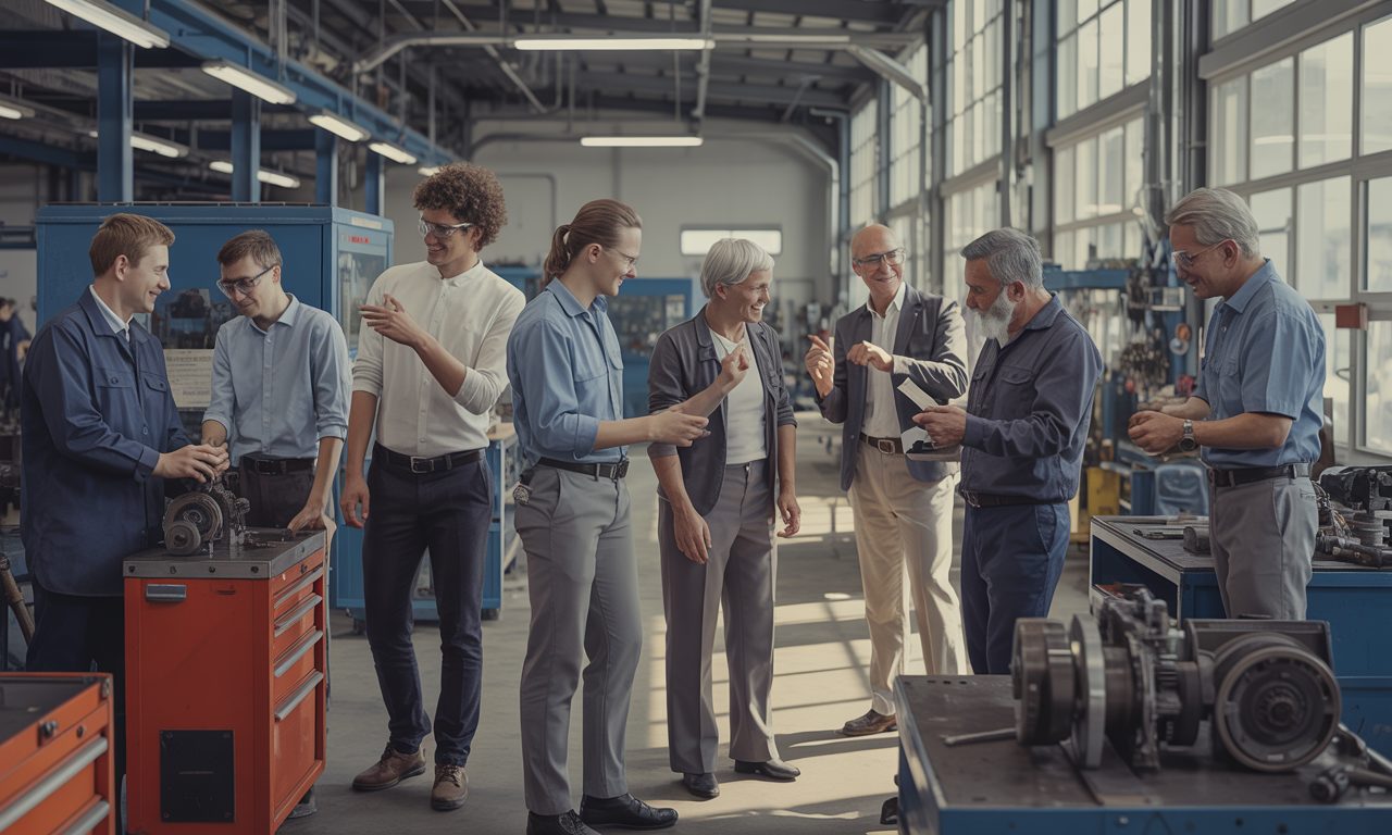 find out how the age pyramid is affecting the mechanical engineering professions, and the challenges involved in renewing skills in this fast-changing sector.
