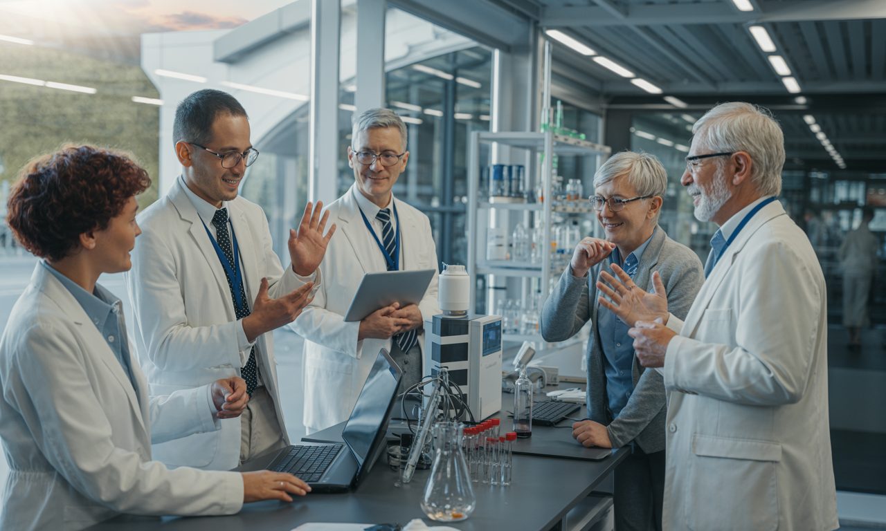 descubrir las mejores prácticas para garantizar la transmisión eficaz de conocimientos en los laboratorios farmacéuticos y promover la innovación y la seguridad.